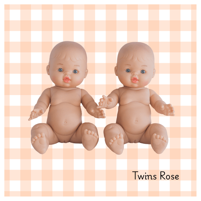 Poupées twins Rose 