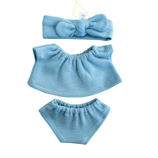 Ensemble bleu ciel pastel