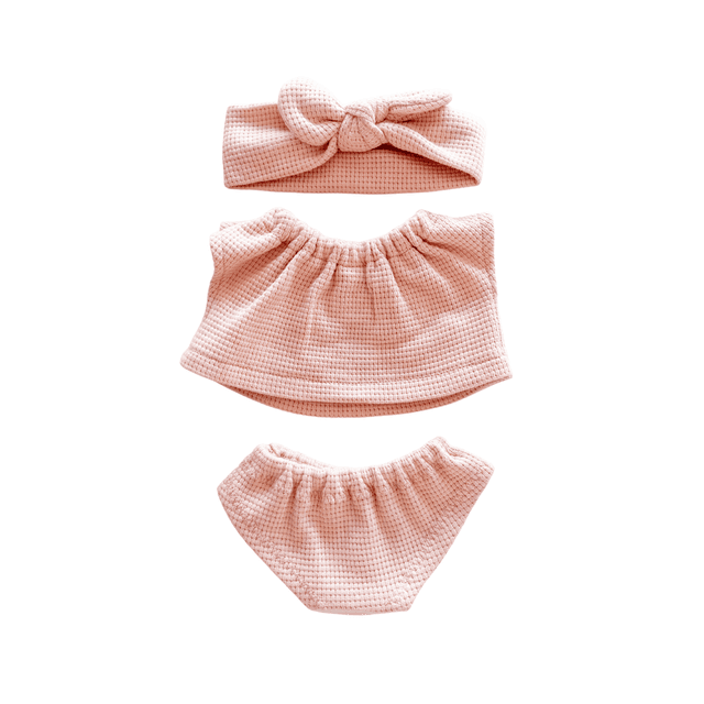 Ensemble rose pastel