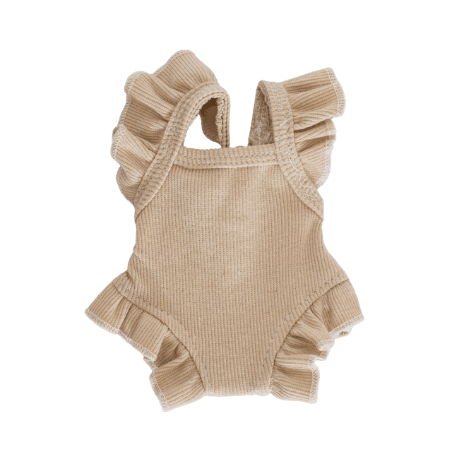 Body beige volants