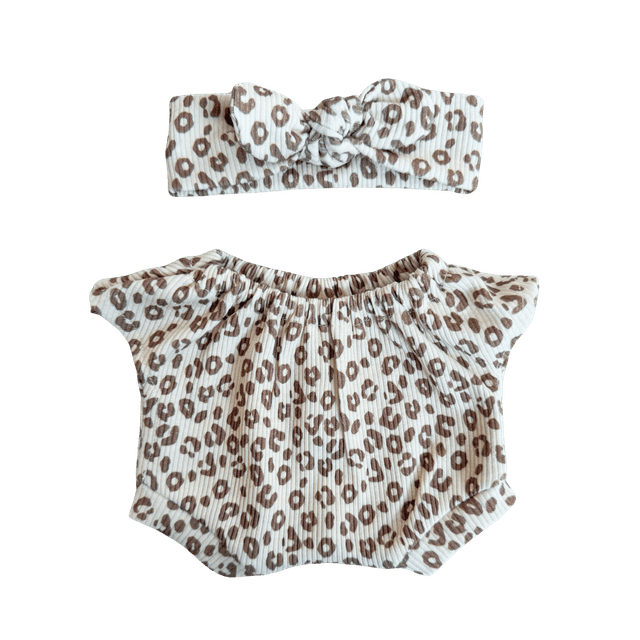 Body Léopard avec bandeau