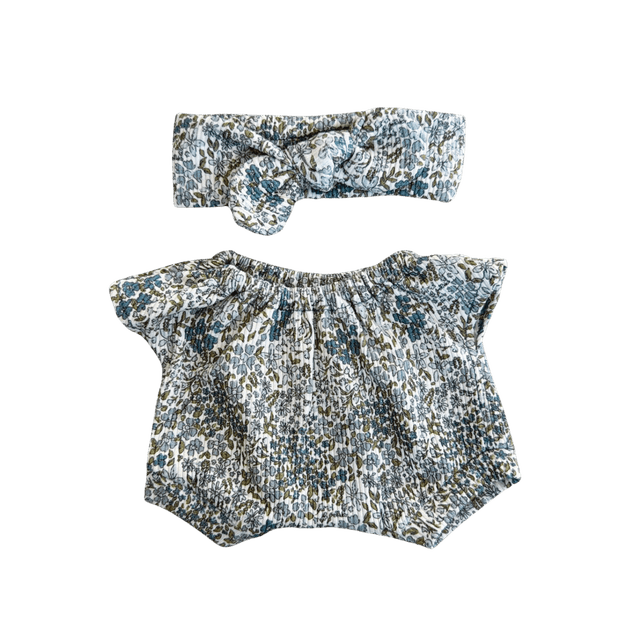 Body liberty bleu avec bandeau