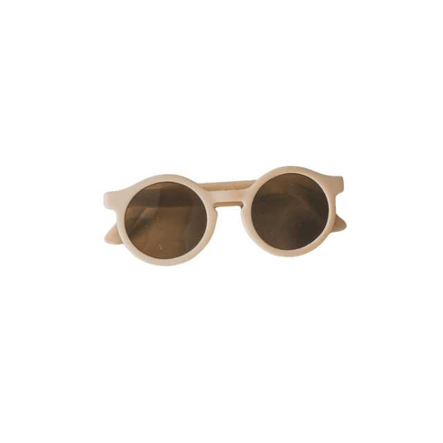 Lunettes de soleil beiges