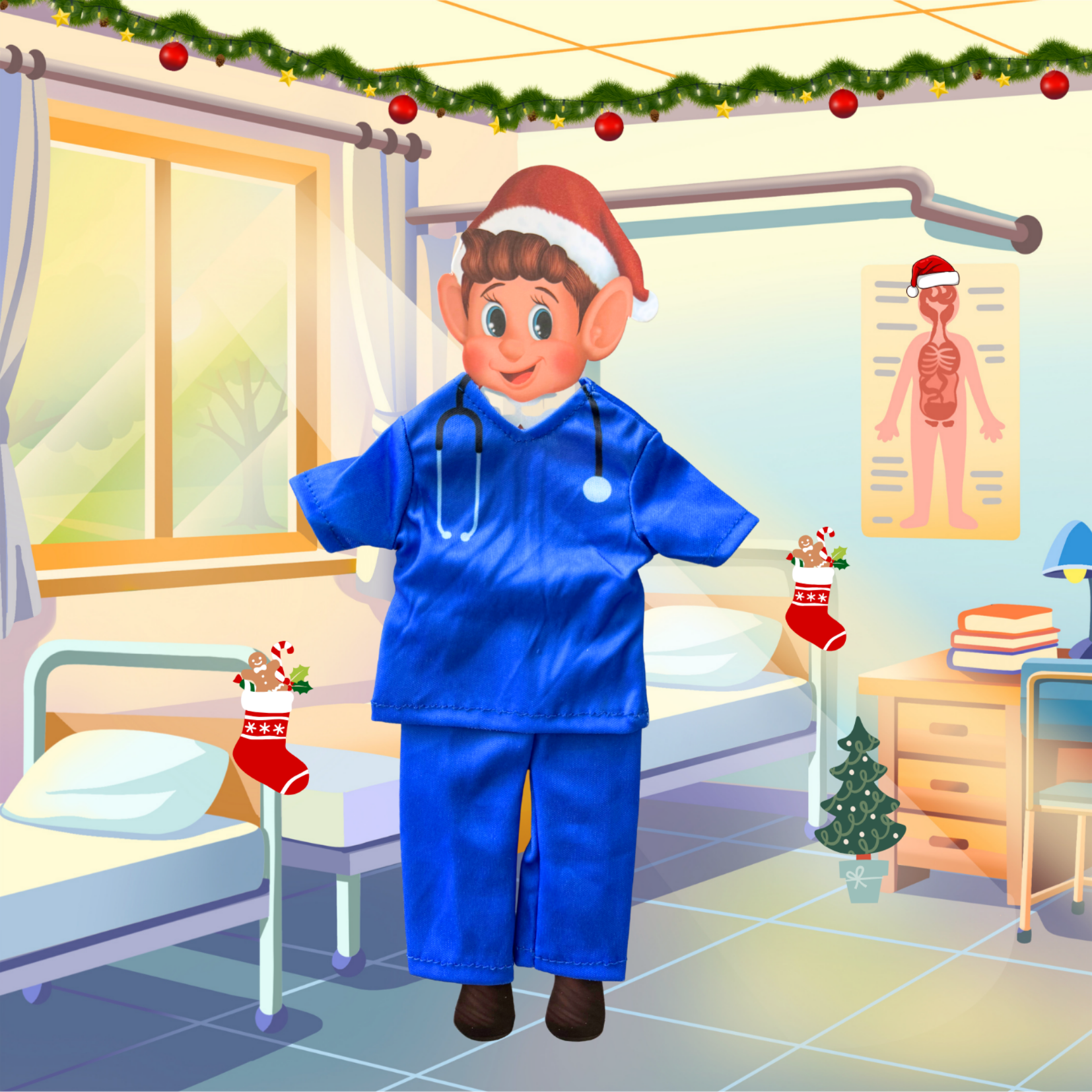 Déguisement lutin farceurs "Chirurgien"