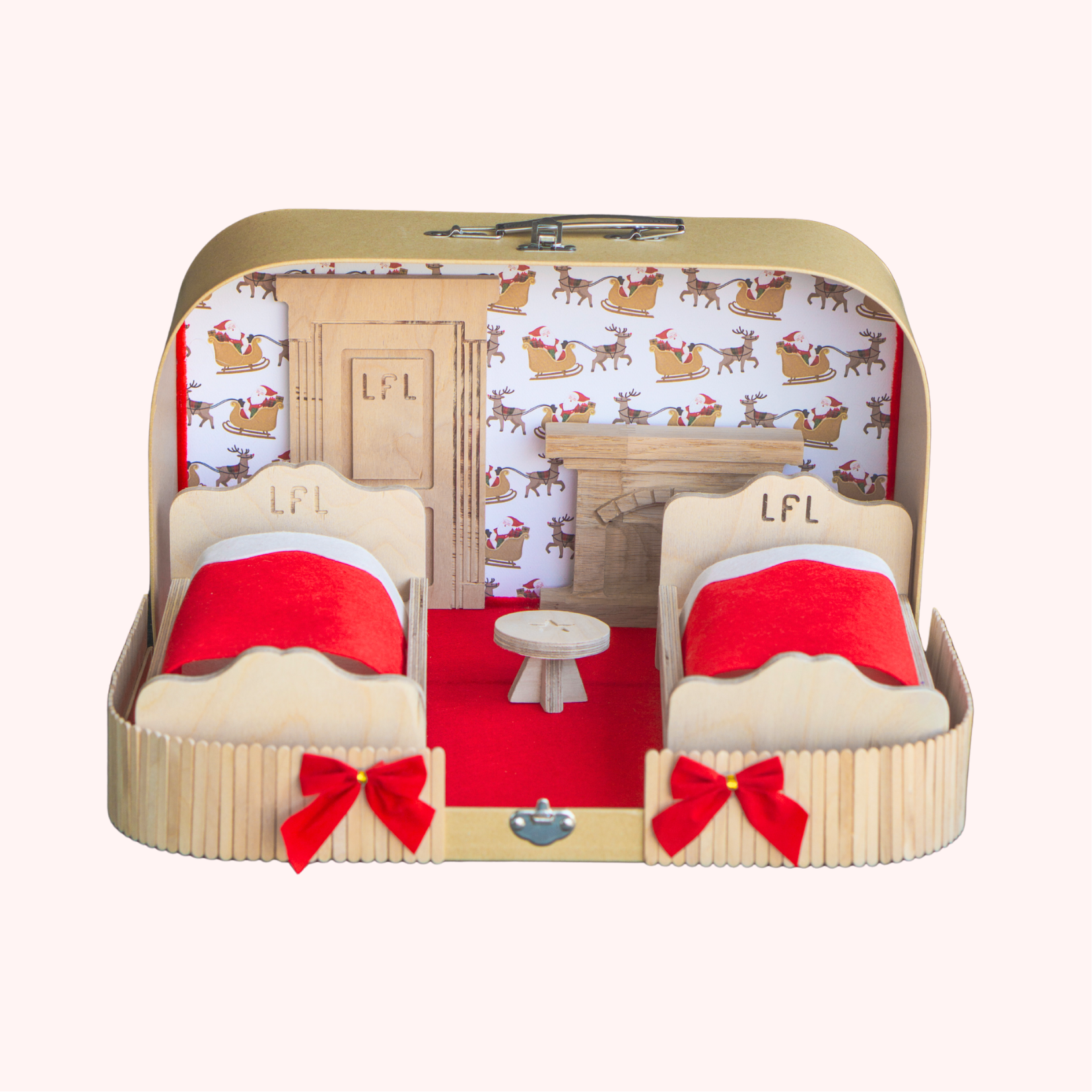 Grande valise double Traineaux