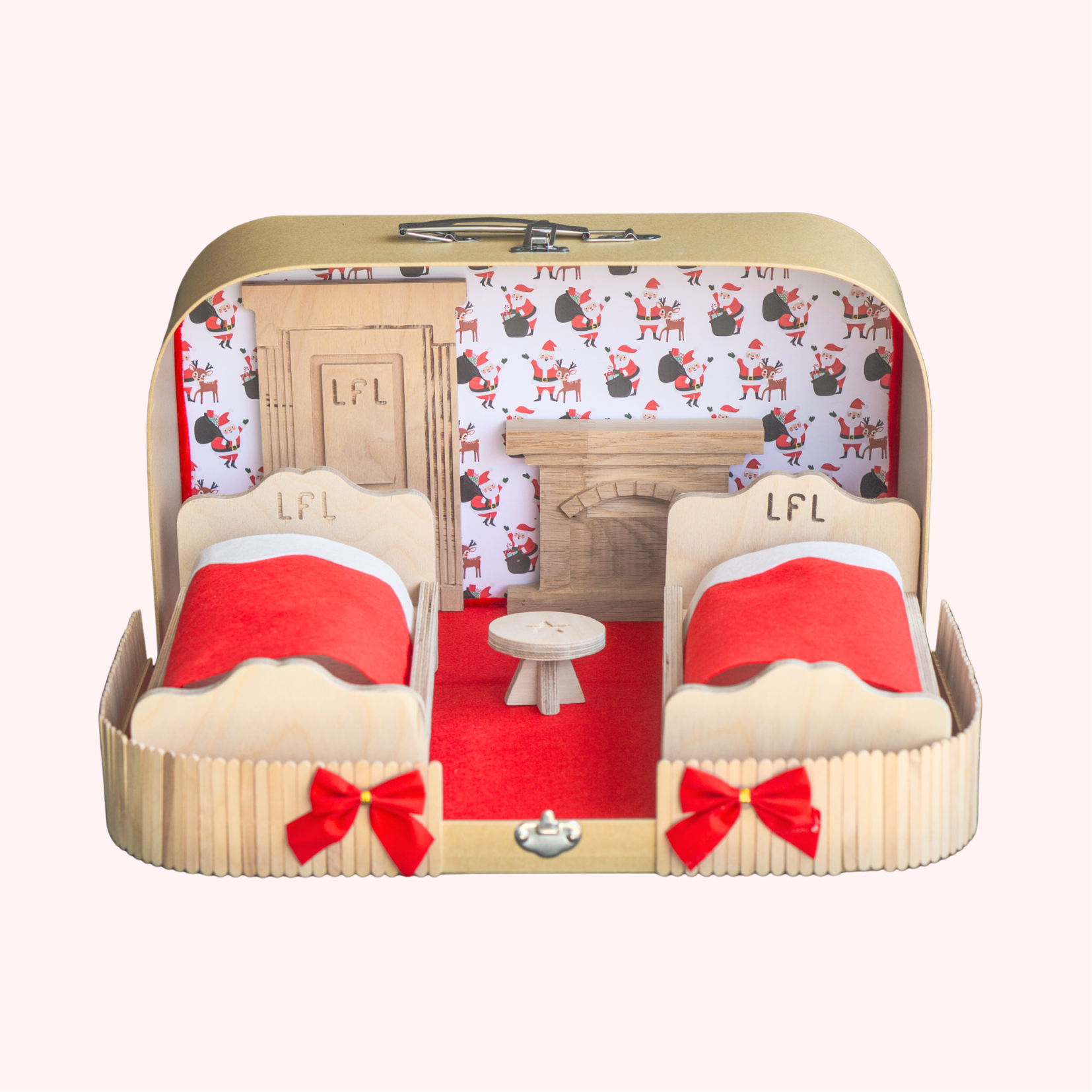 Grande valise double Hottes
