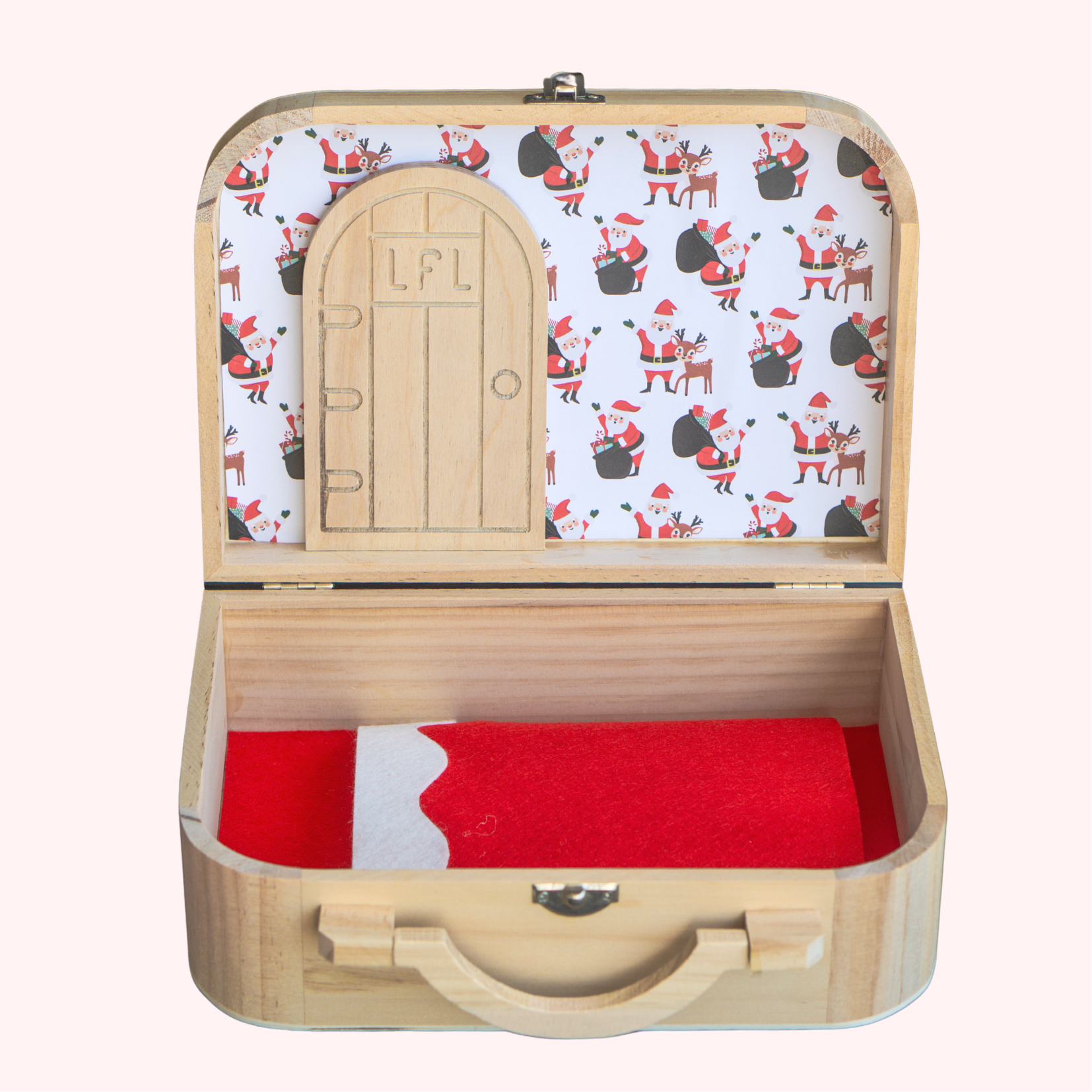 Petite valise magique - Père Noël Hottes