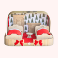 Grande valise double Sapins
