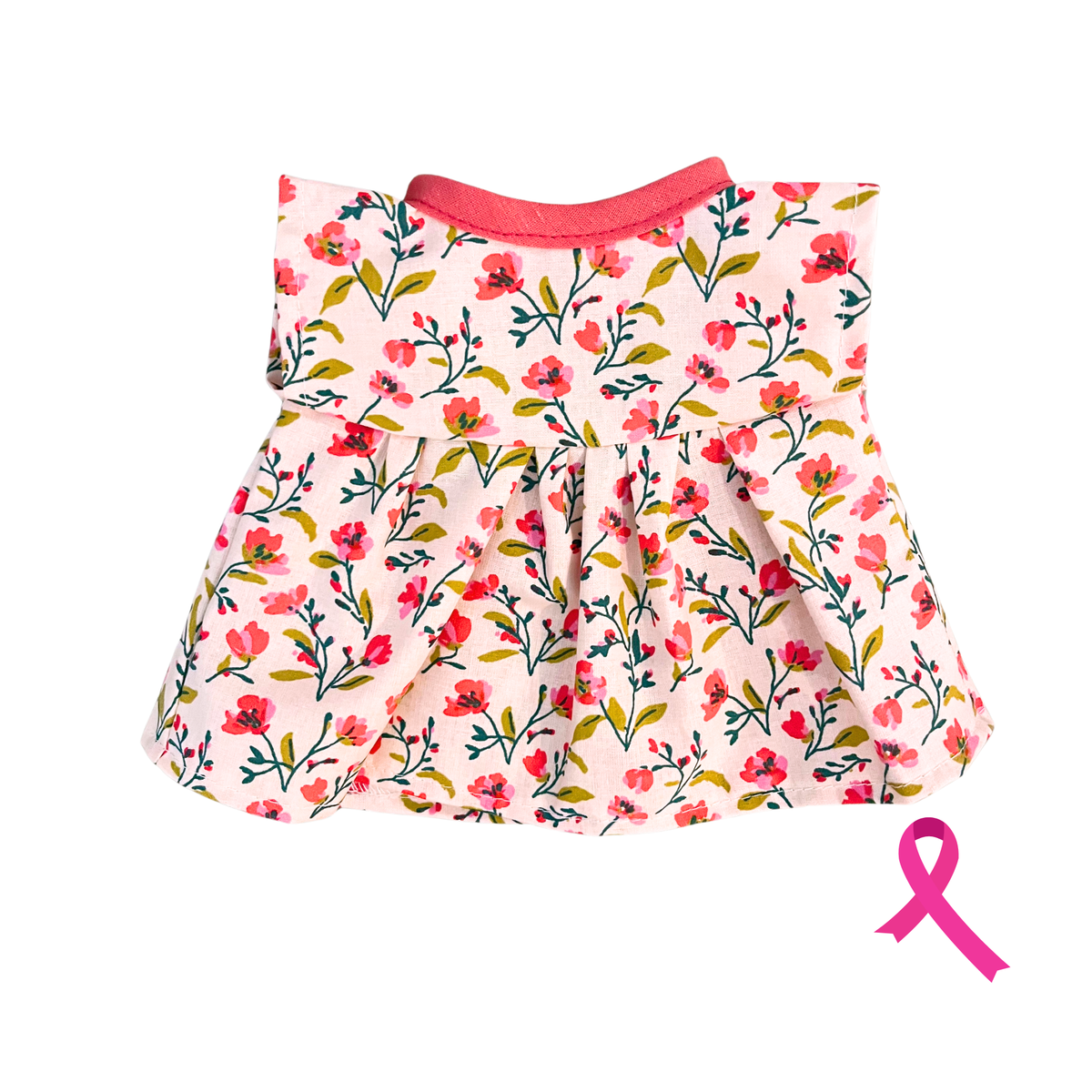 Robe fleurs roses