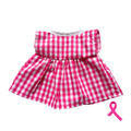 Robe vichy rose fuchsia