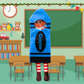 Déguisement lutin farceurs "Crayon bleu"