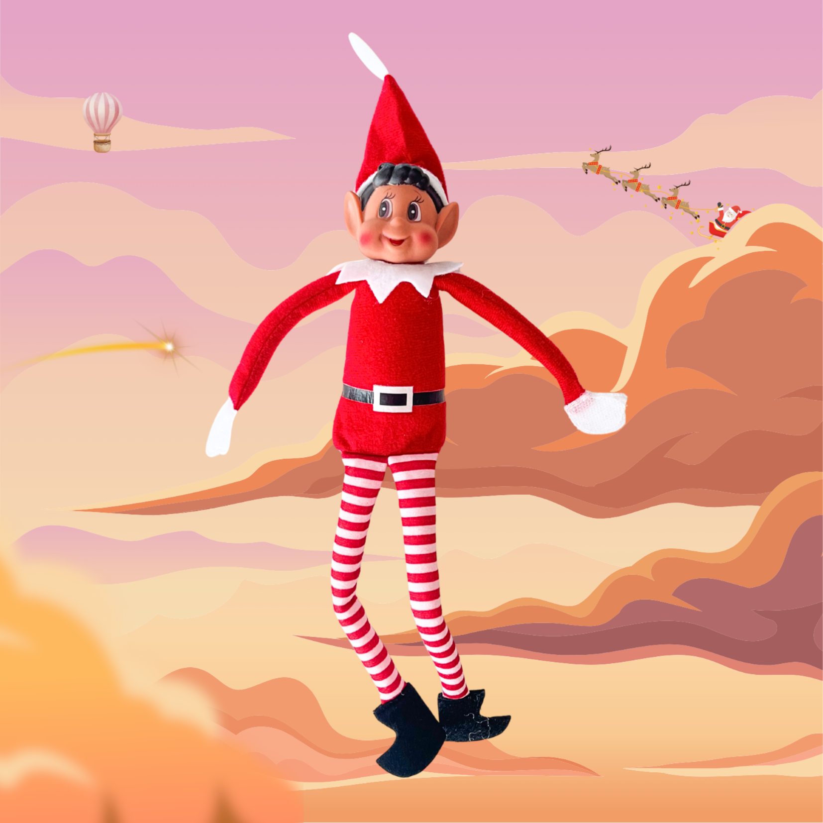 Lutin farceur garçon métisse