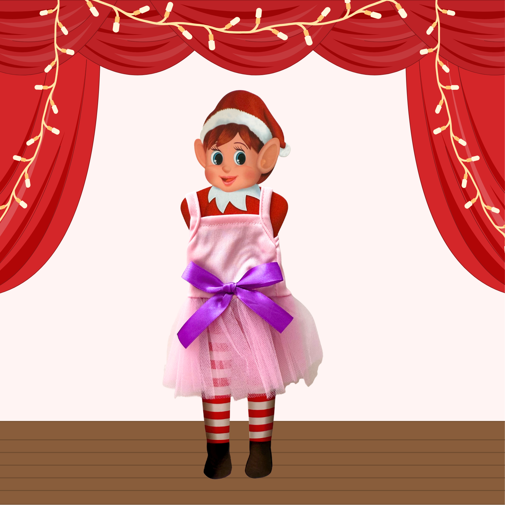 Déguisement lutin farceurs "Ballerine rose"