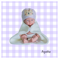 Poupée cape motif chat