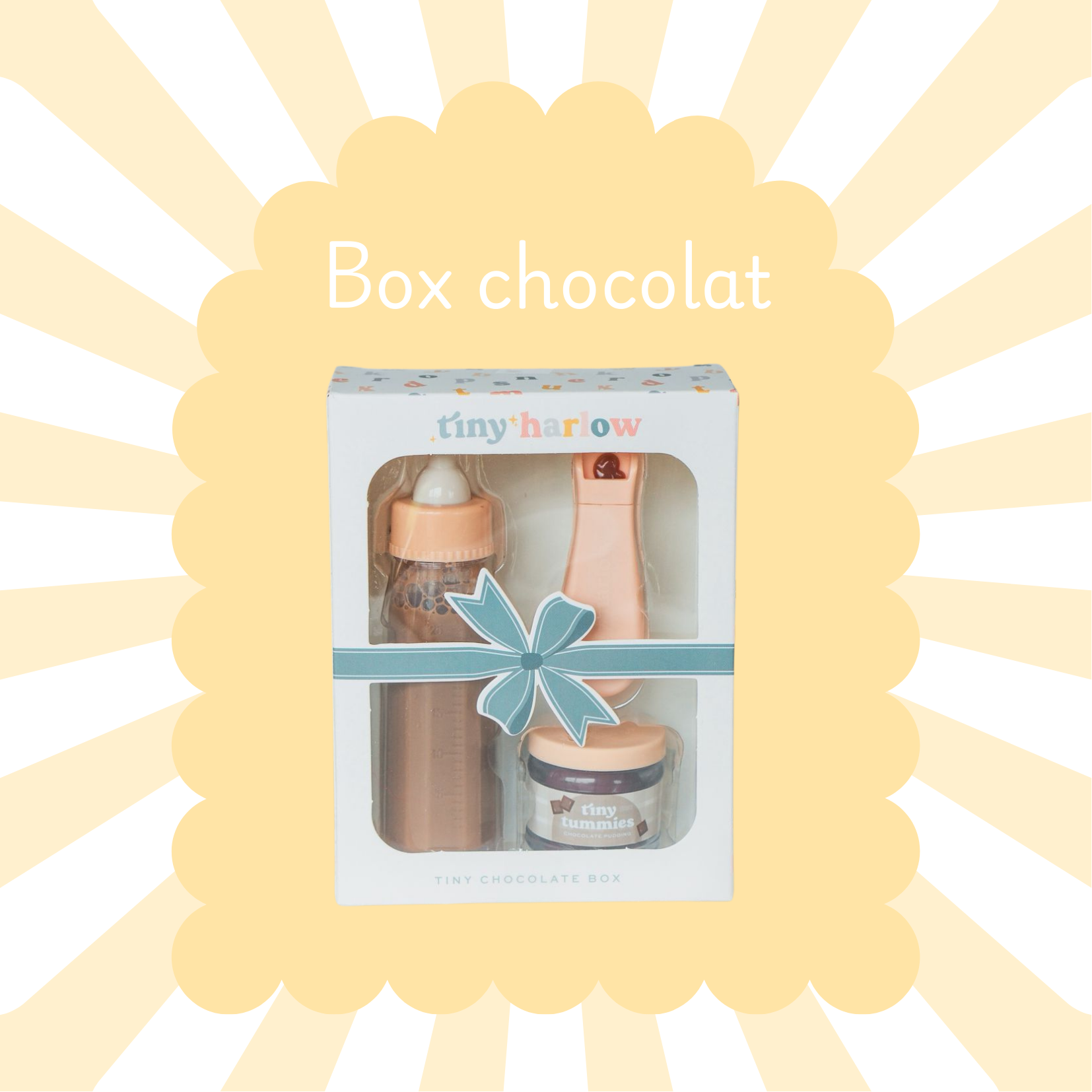 Box chocolat - Lait chocolat & petit pot chocolat