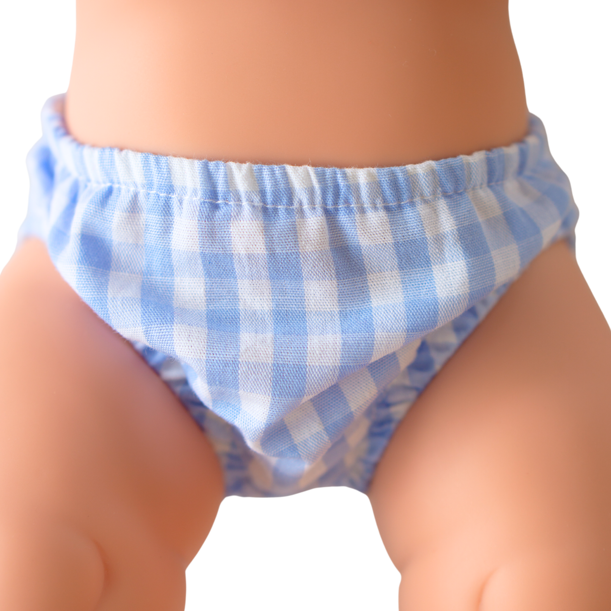 Culotte vichy bleu
