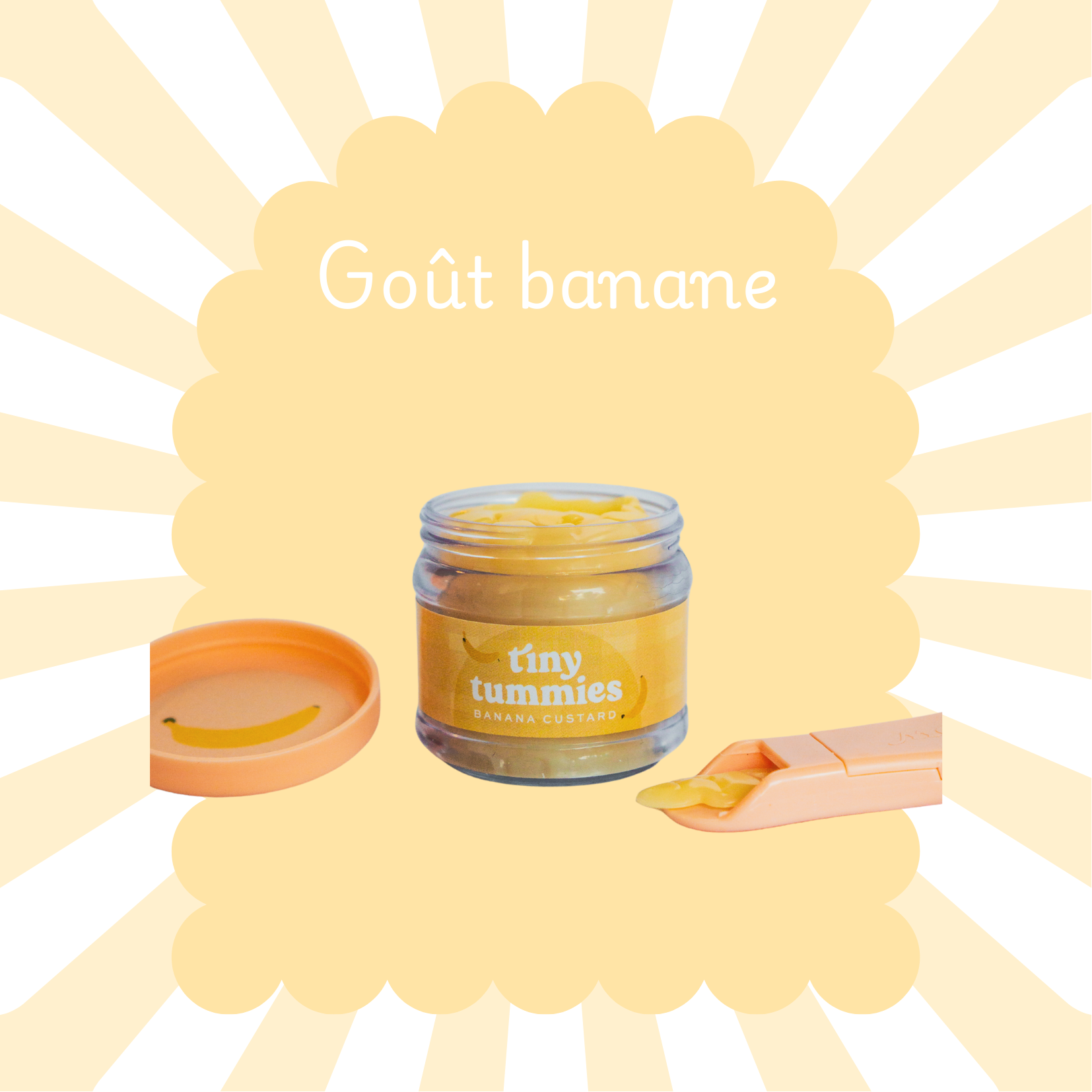 Pot magique Tiny Tummies - Banane