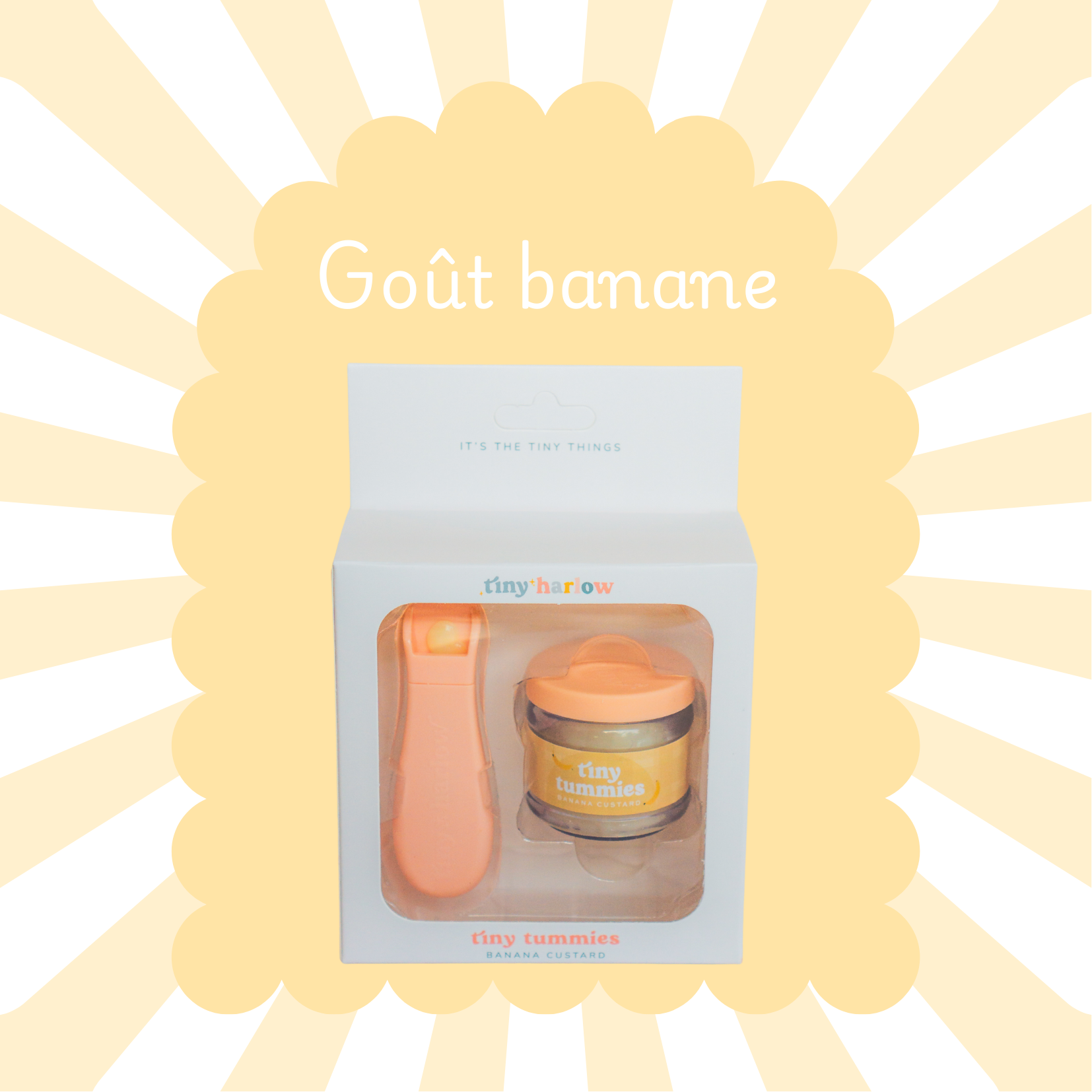 Pot magique Tiny Tummies - Banane