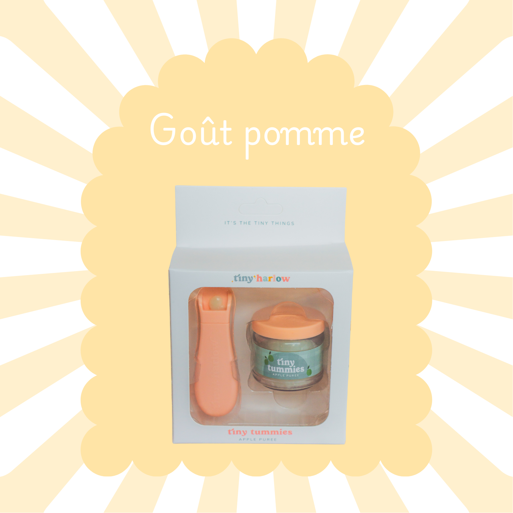 Pot magique Tiny Tummies - Pomme