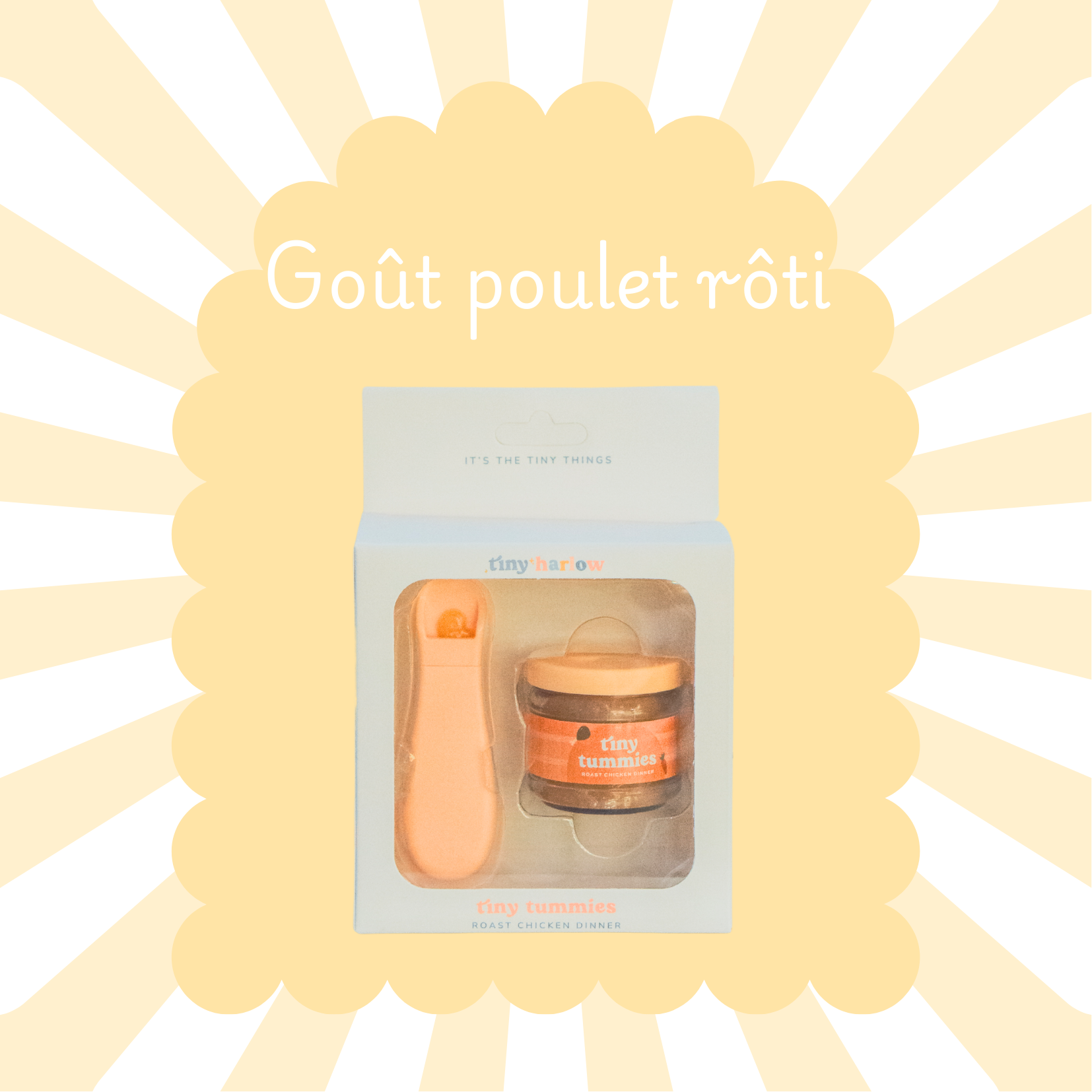 Pot magique Tiny Tummies - Poulet Rôti